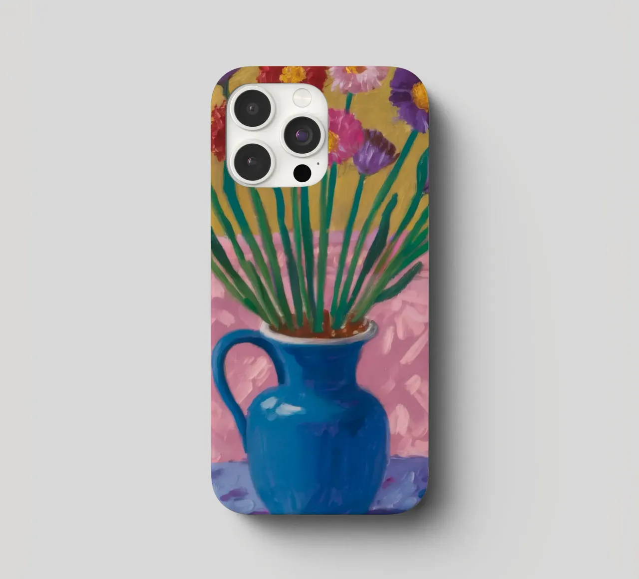 Amethyst Vase Array iPhone Hülle von Tiga Bersama