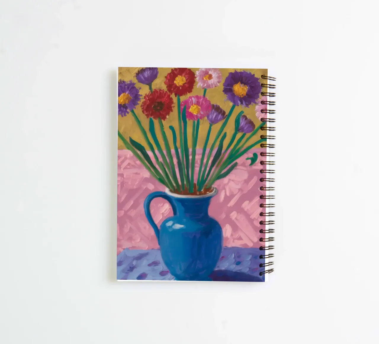 Amethyst Vase Array spiral notebook by Tiga Bersama