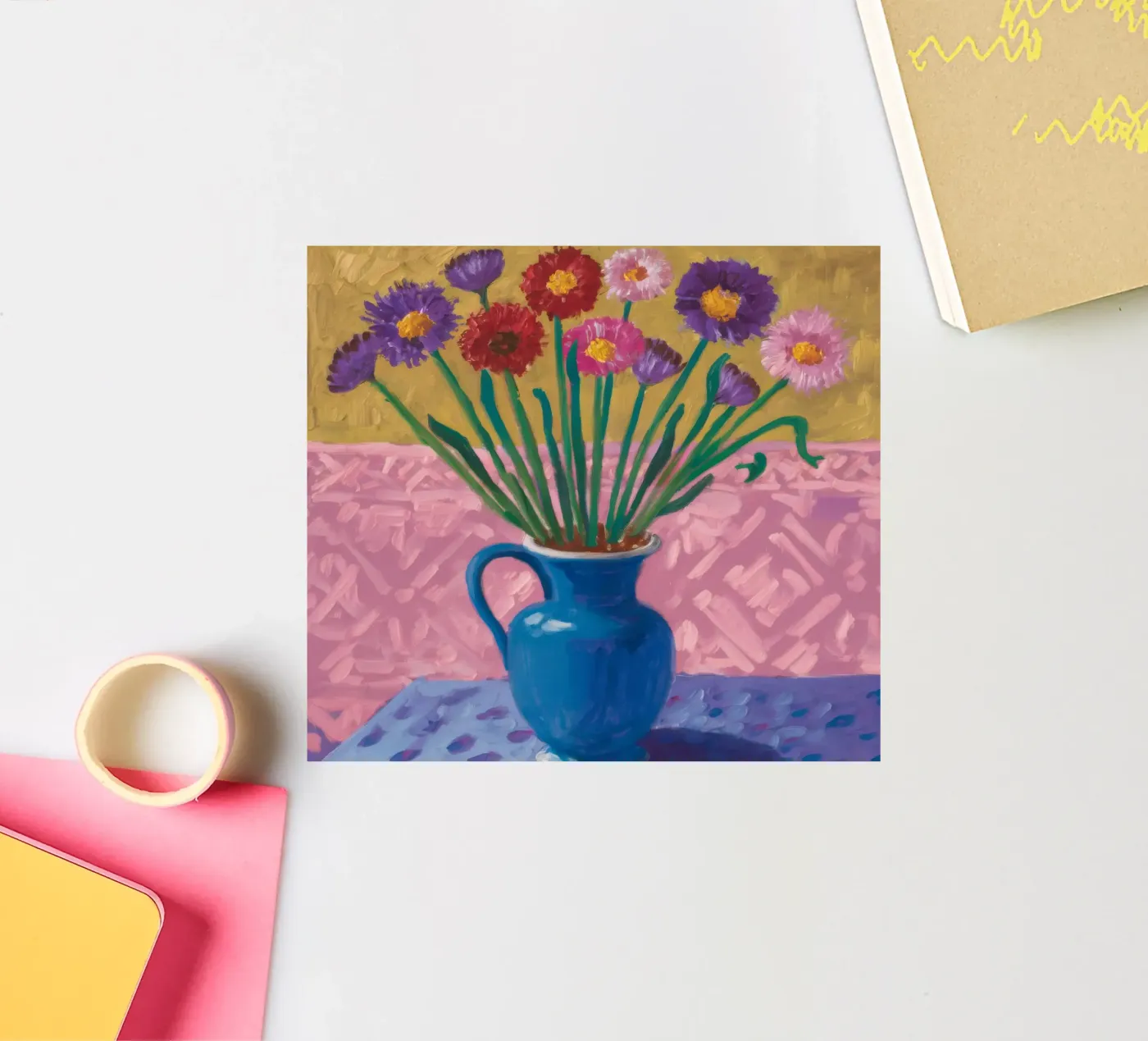Amethyst Vase Array sticker by Tiga Bersama