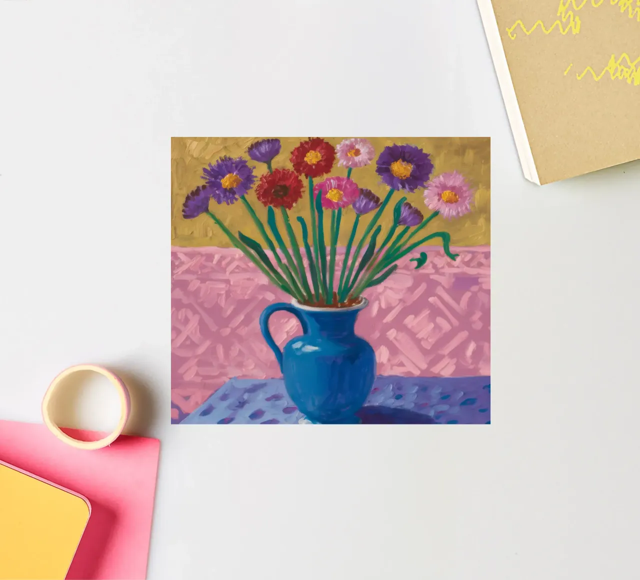 Amethyst Vase Array sticker by Tiga Bersama