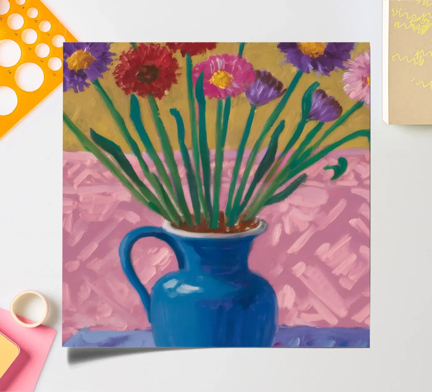 Amethyst Vase Array sticker sheet by Tiga Bersama