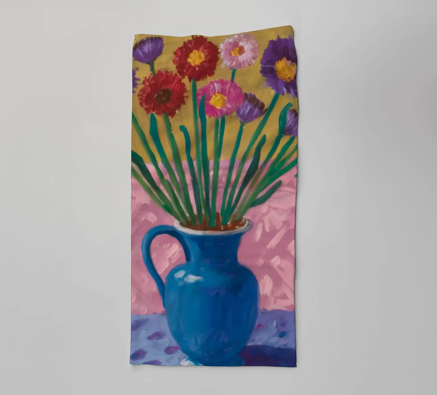 Amethyst Vase Array towel by Tiga Bersama