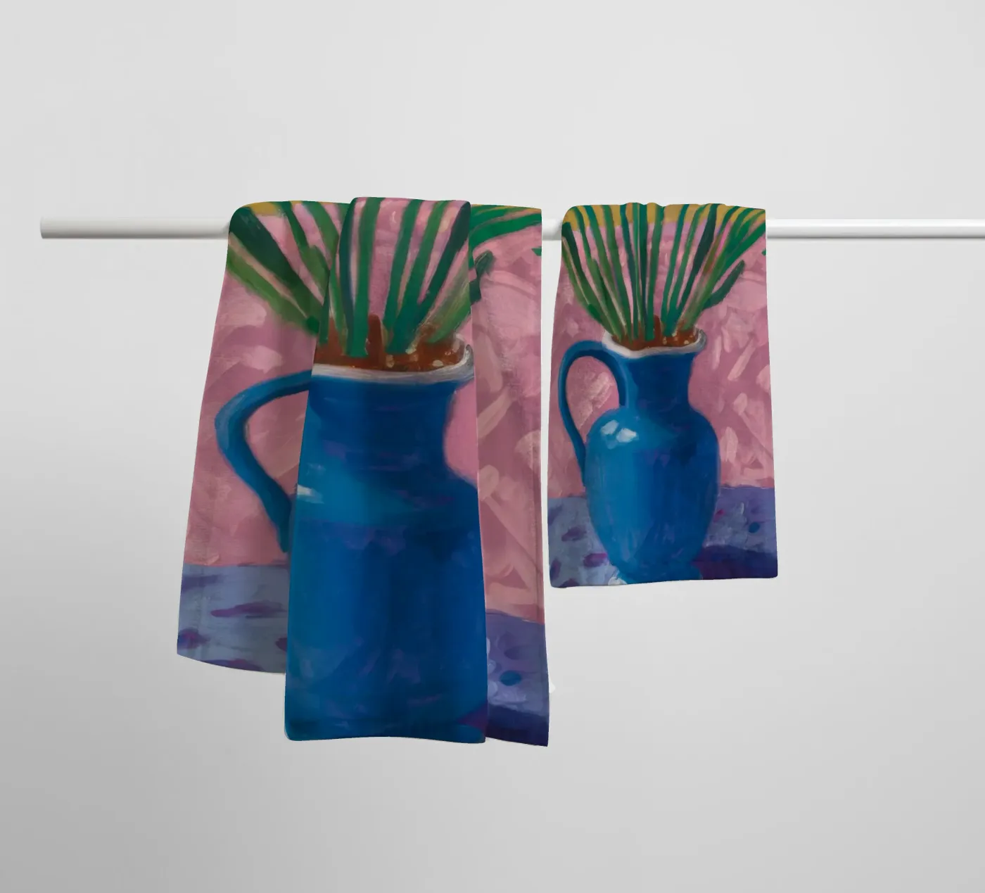 Amethyst Vase Array Handtuch von Tiga Bersama