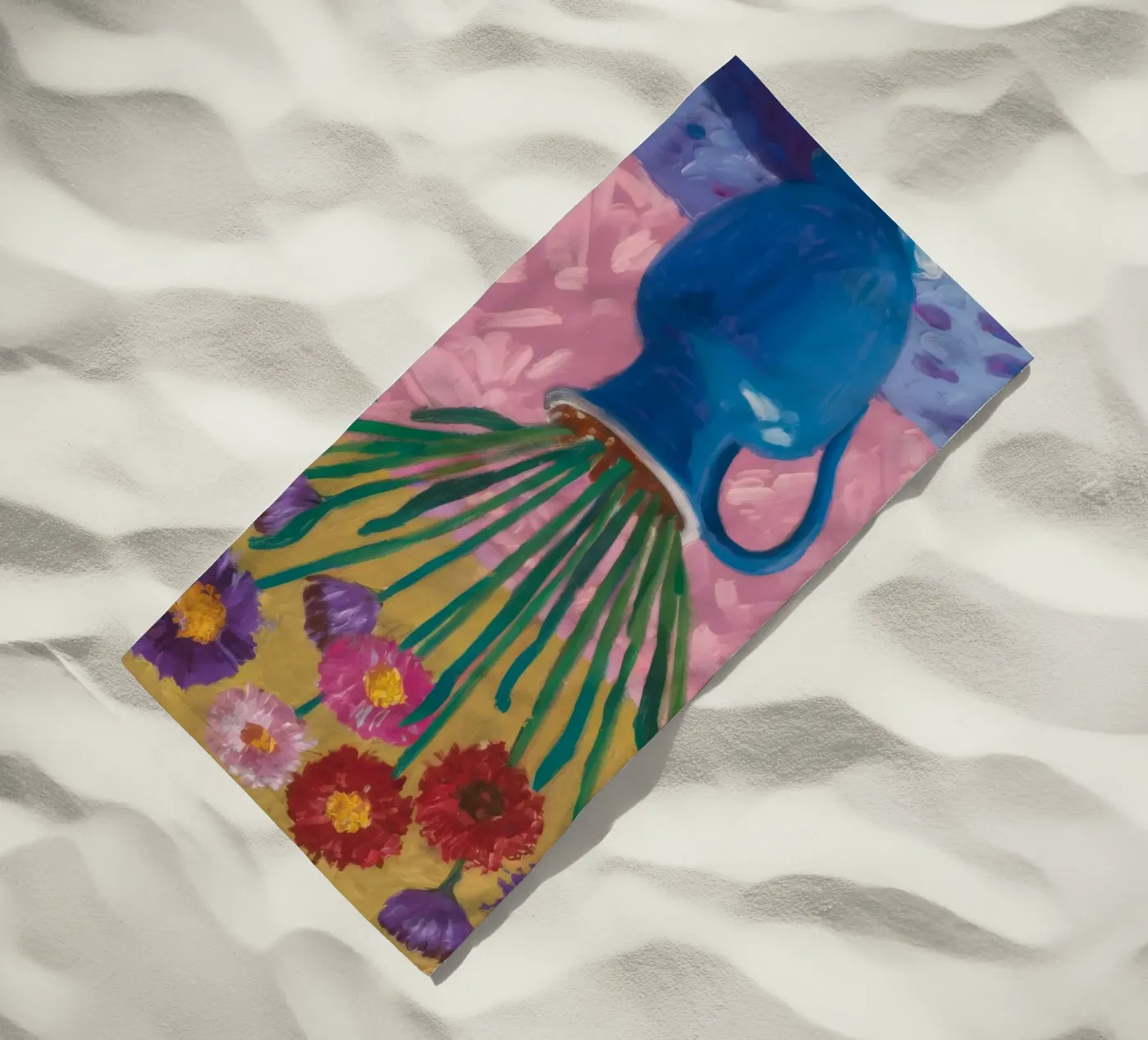 Vaso di ametista telo mare da Tiga Bersama