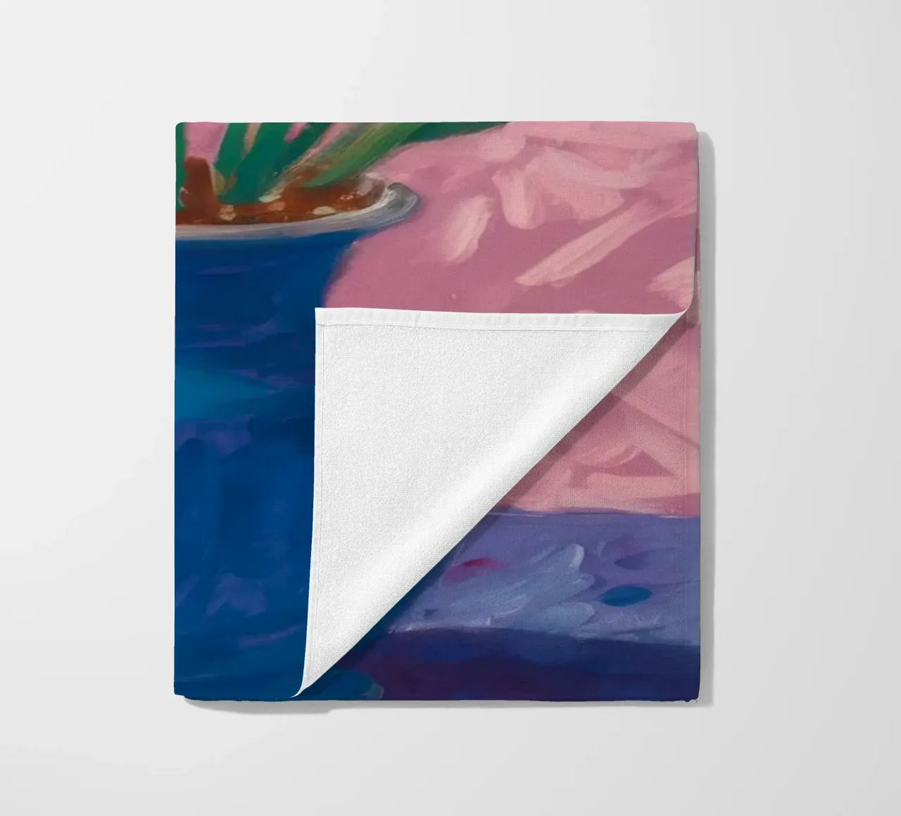 Amethyst Vase Array beach towel by Tiga Bersama