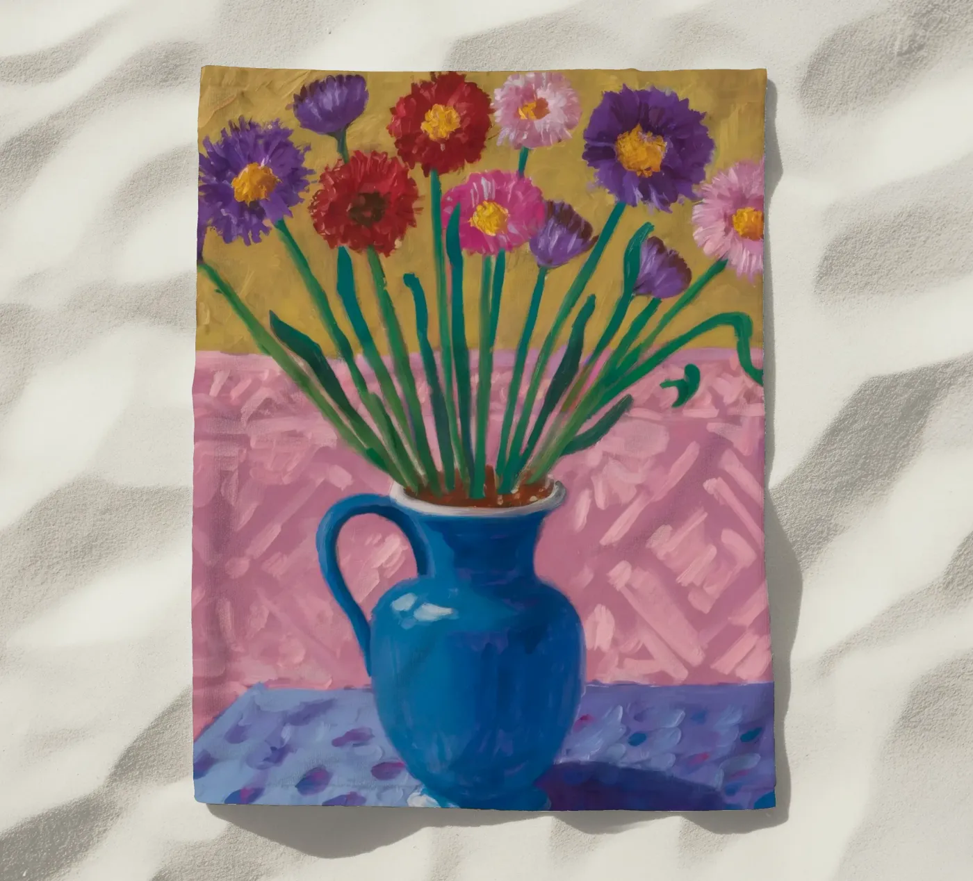 Vaso di ametista telo mare da Tiga Bersama