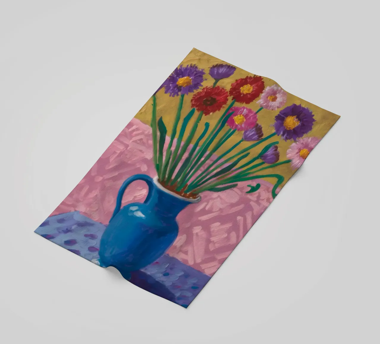 Vaso di ametista telo mare da Tiga Bersama