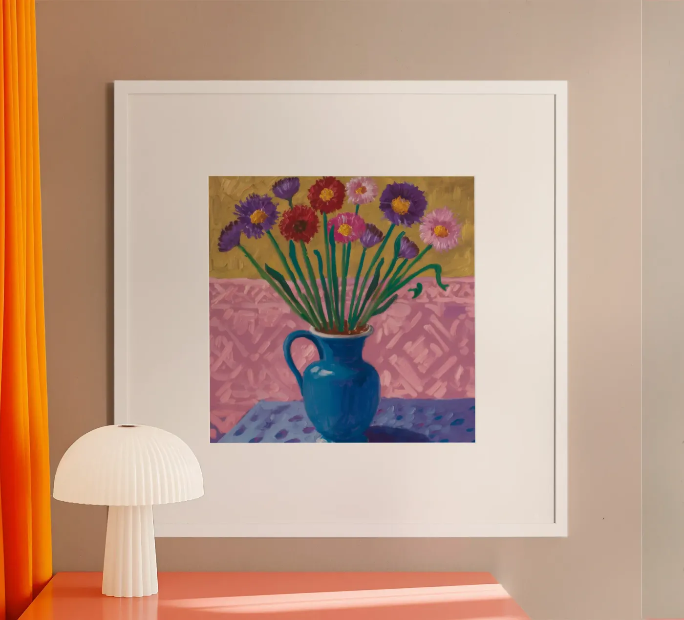 Amethyst Vase Array poster by Tiga Bersama