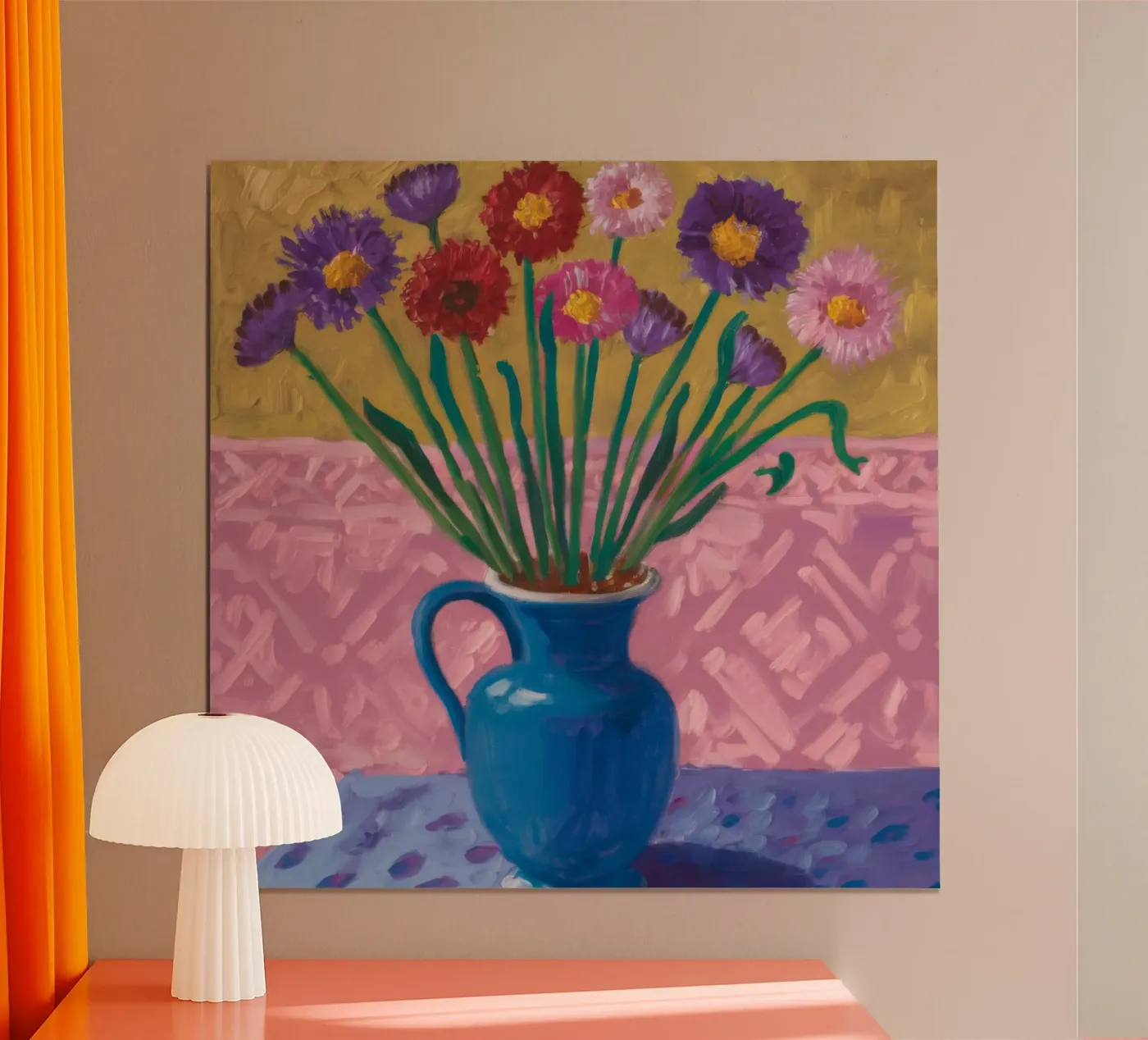 Amethyst Vase Array poster by Tiga Bersama