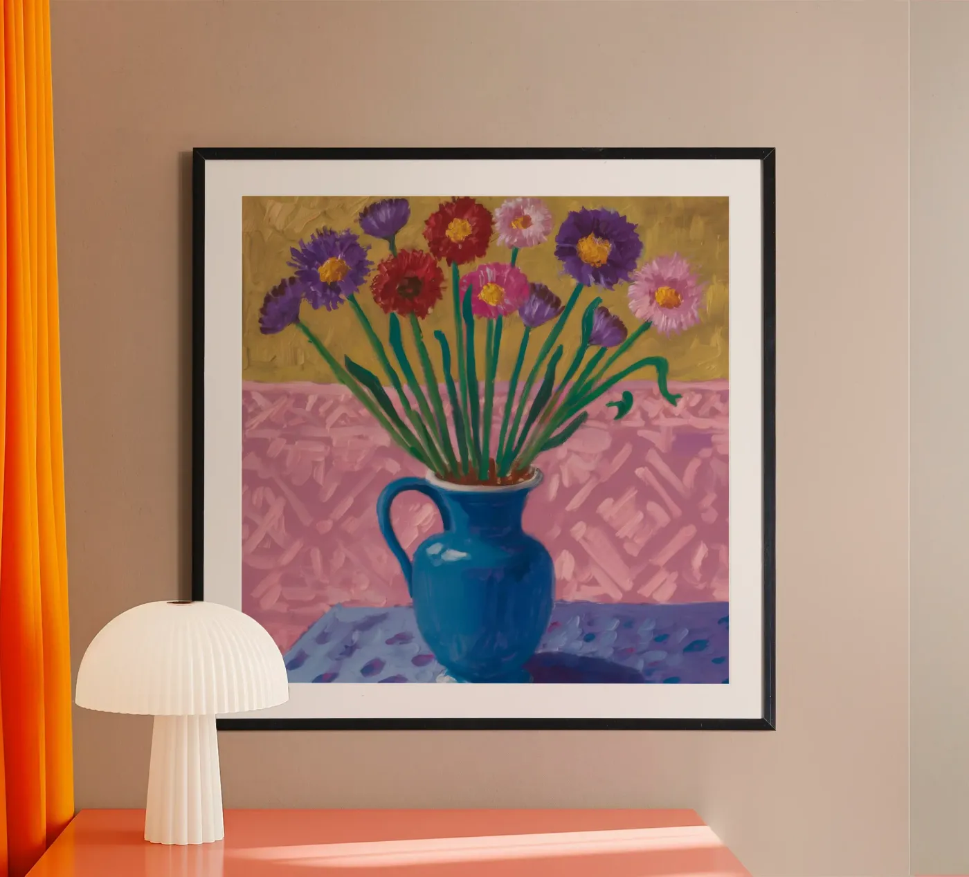 Amethyst Vase Array poster by Tiga Bersama