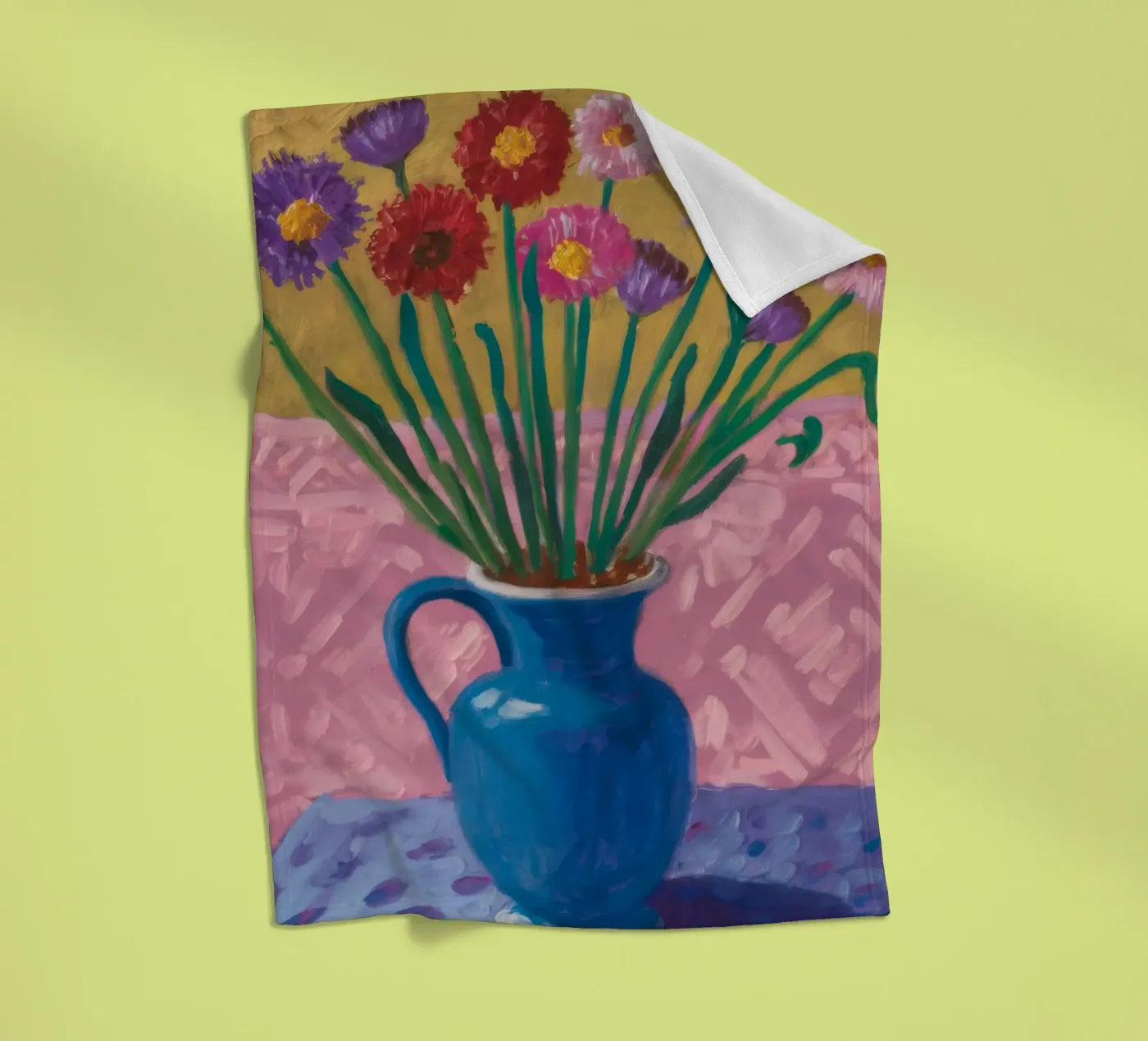 Amethyst Vase Array Fleecedecke von Tiga Bersama