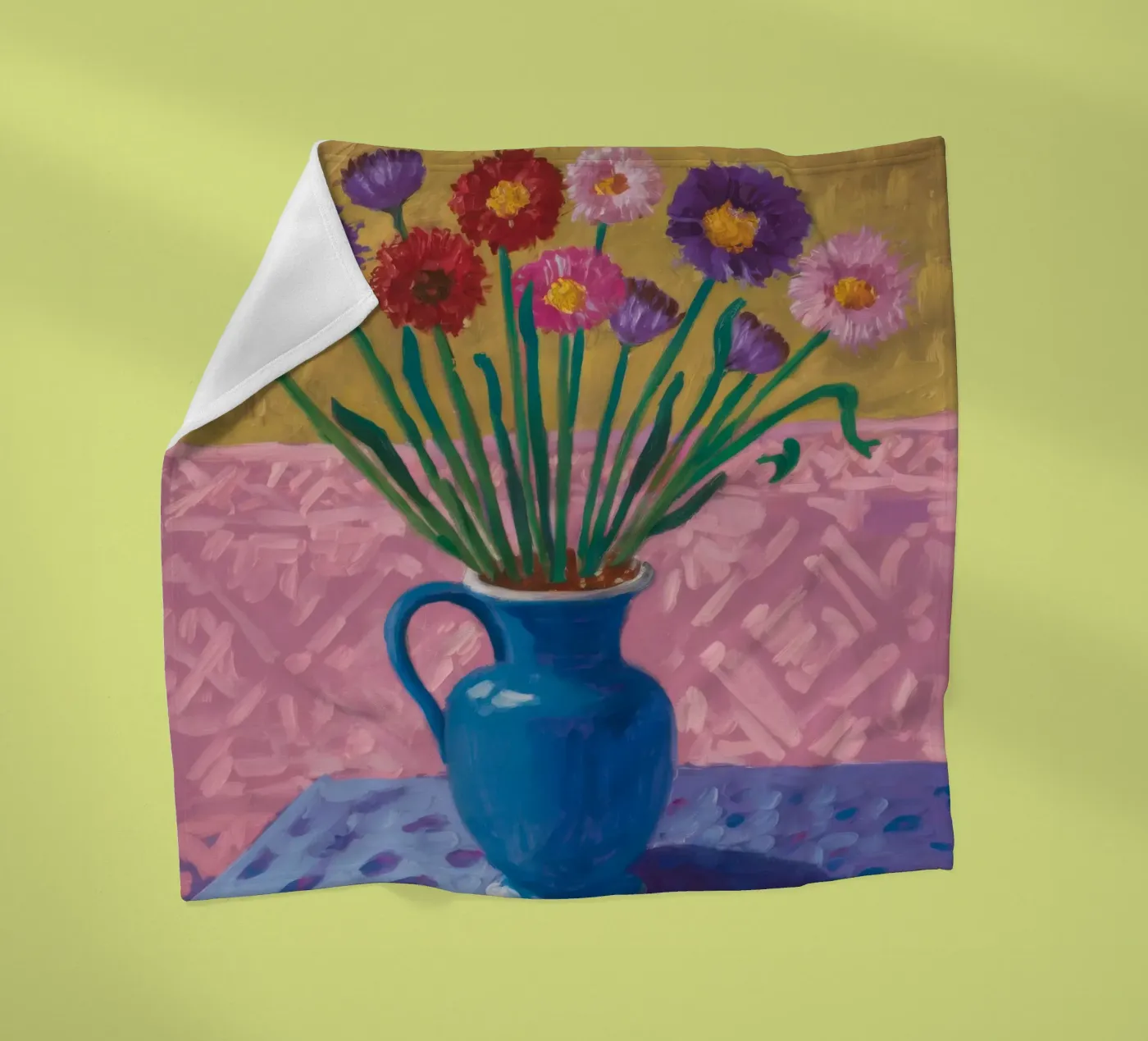 Amethyst Vase Array Fleecedecke von Tiga Bersama