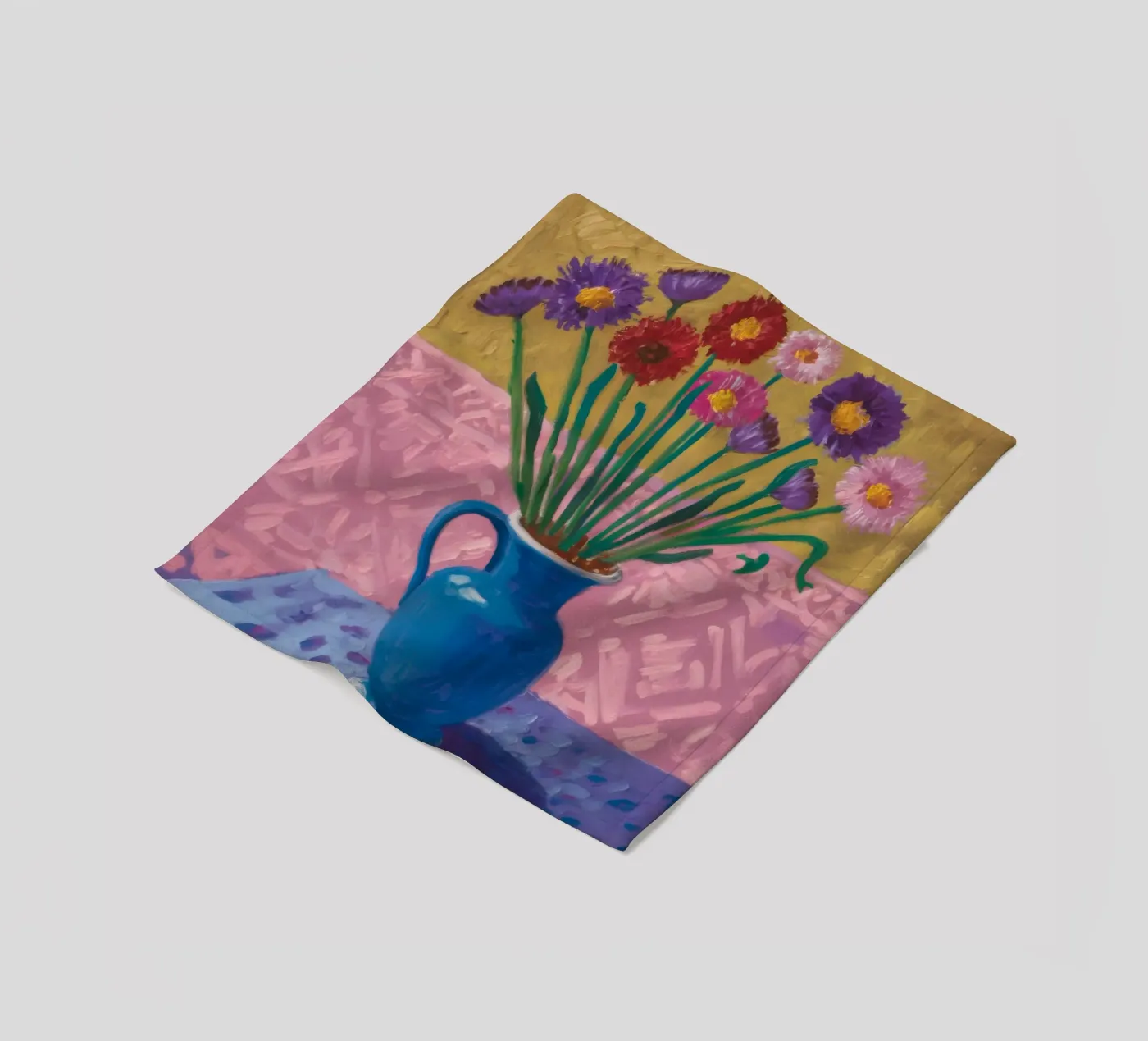 Amethyst Vase Array Fleecedecke von Tiga Bersama