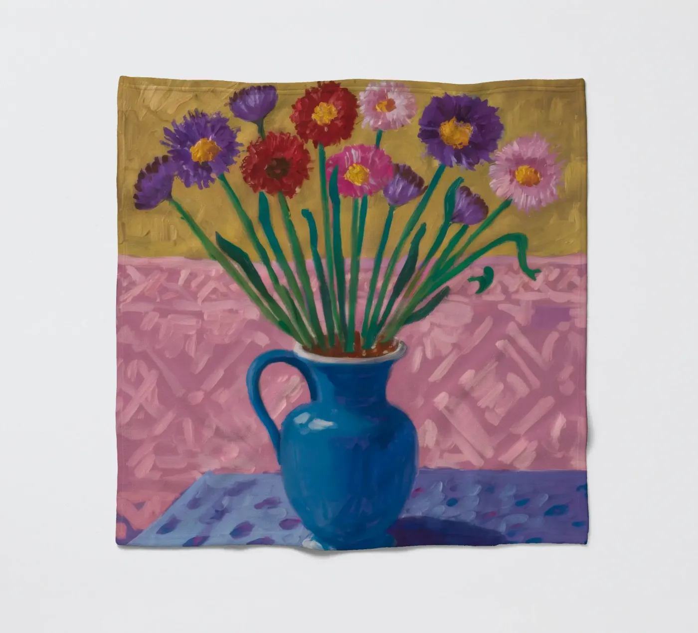 Amethyst Vase Array Fleecedecke von Tiga Bersama