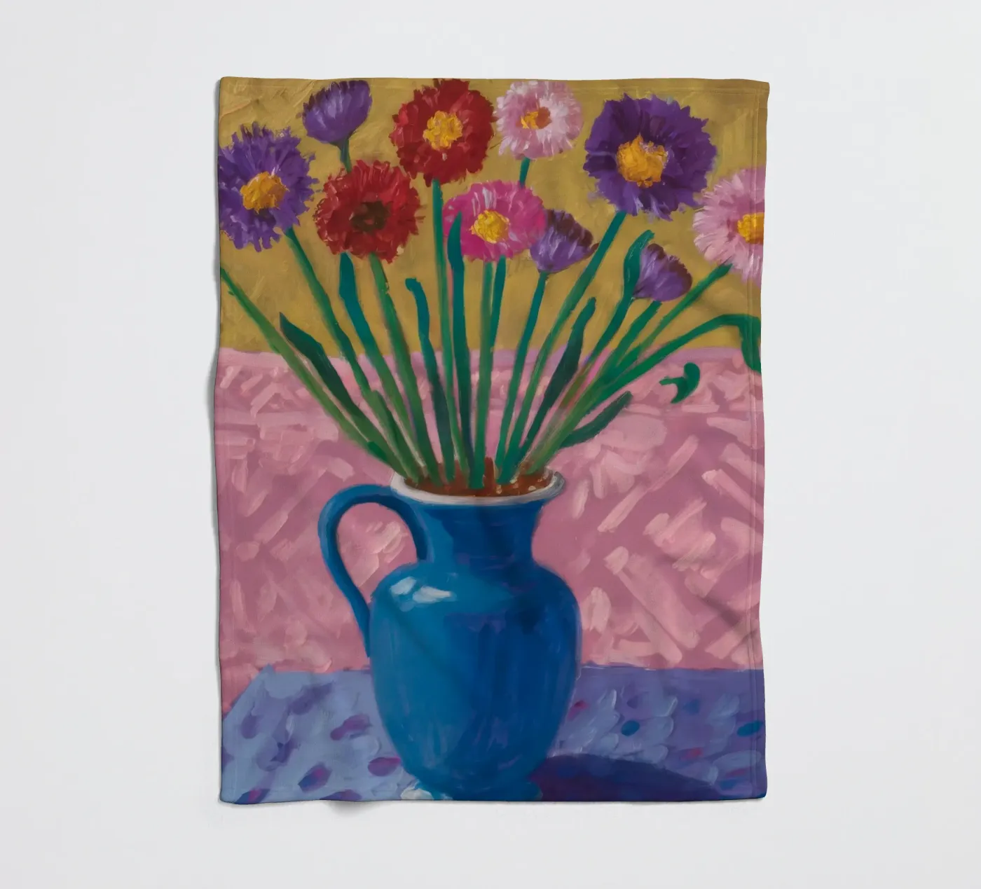 Amethyst Vase Array Fleecedecke von Tiga Bersama