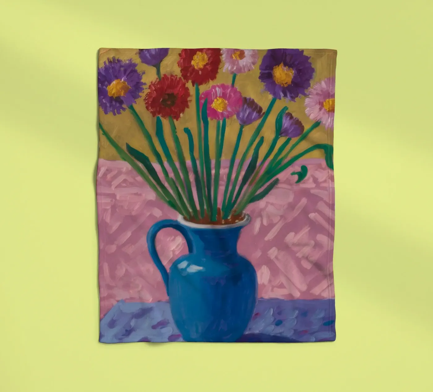 Amethyst Vase Array Fleecedecke von Tiga Bersama