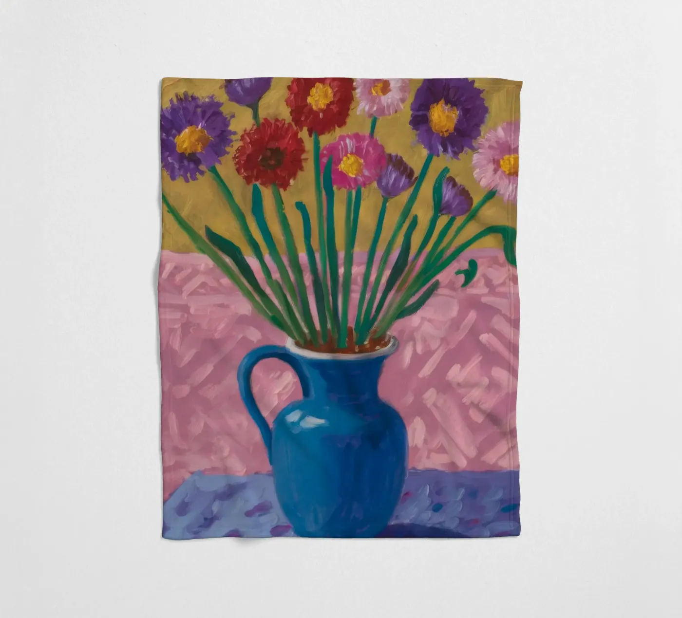 Amethyst Vase Array Fleecedecke von Tiga Bersama