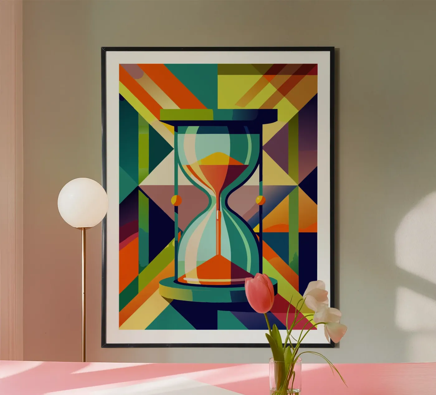 hourglass vector poster van zaidza