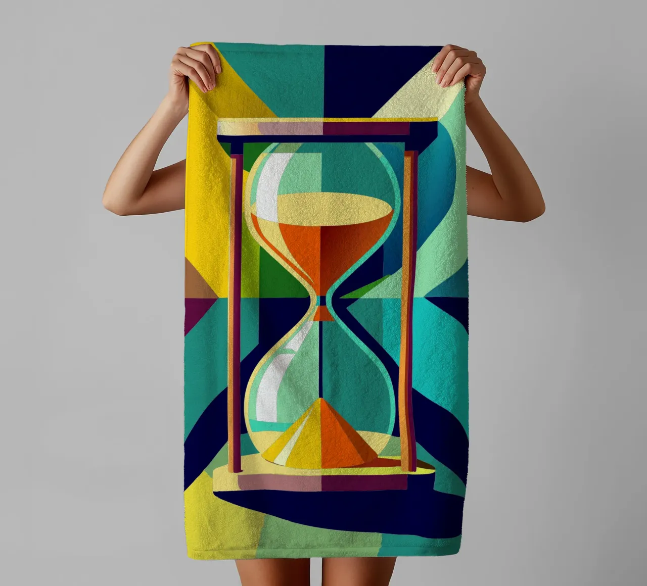 sanduhr klassisch vektor Handtuch von zaidza