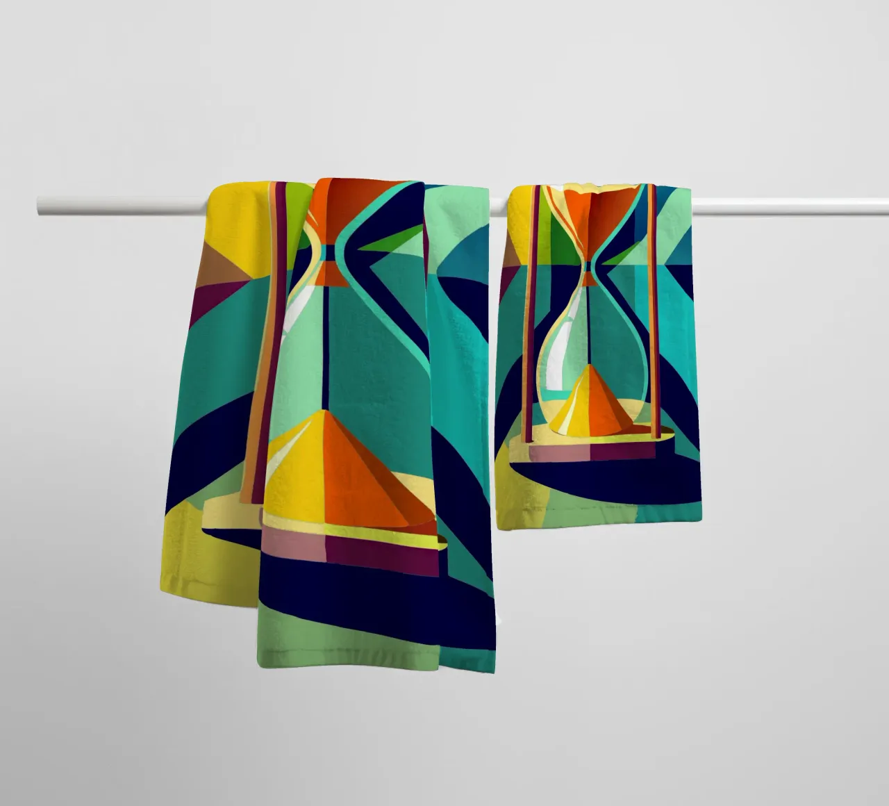 sanduhr klassisch vektor Handtuch von zaidza