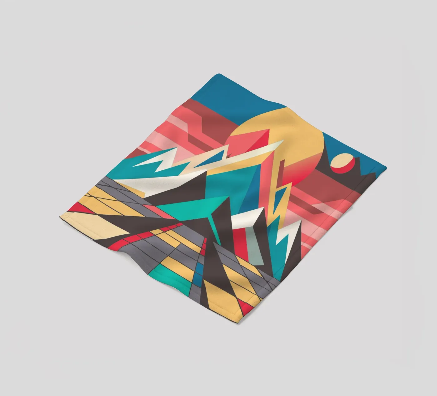 mountain rusty vector fleece blanket by zaidza