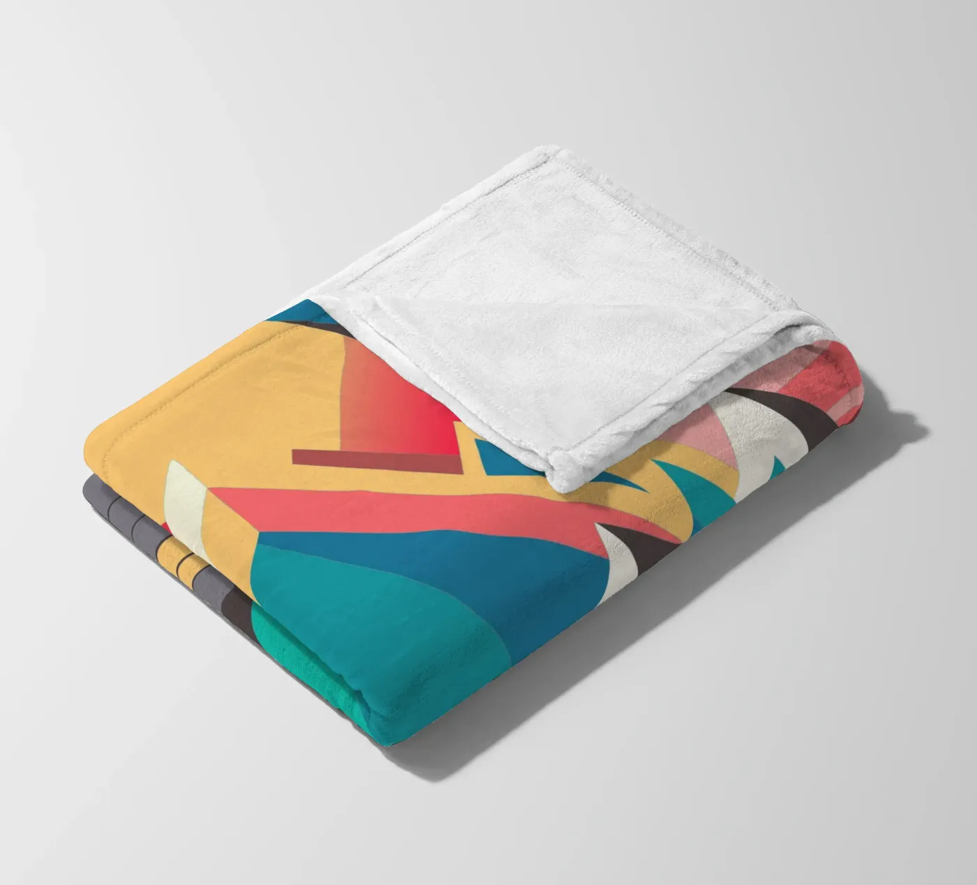mountain rusty vector fleece blanket by zaidza