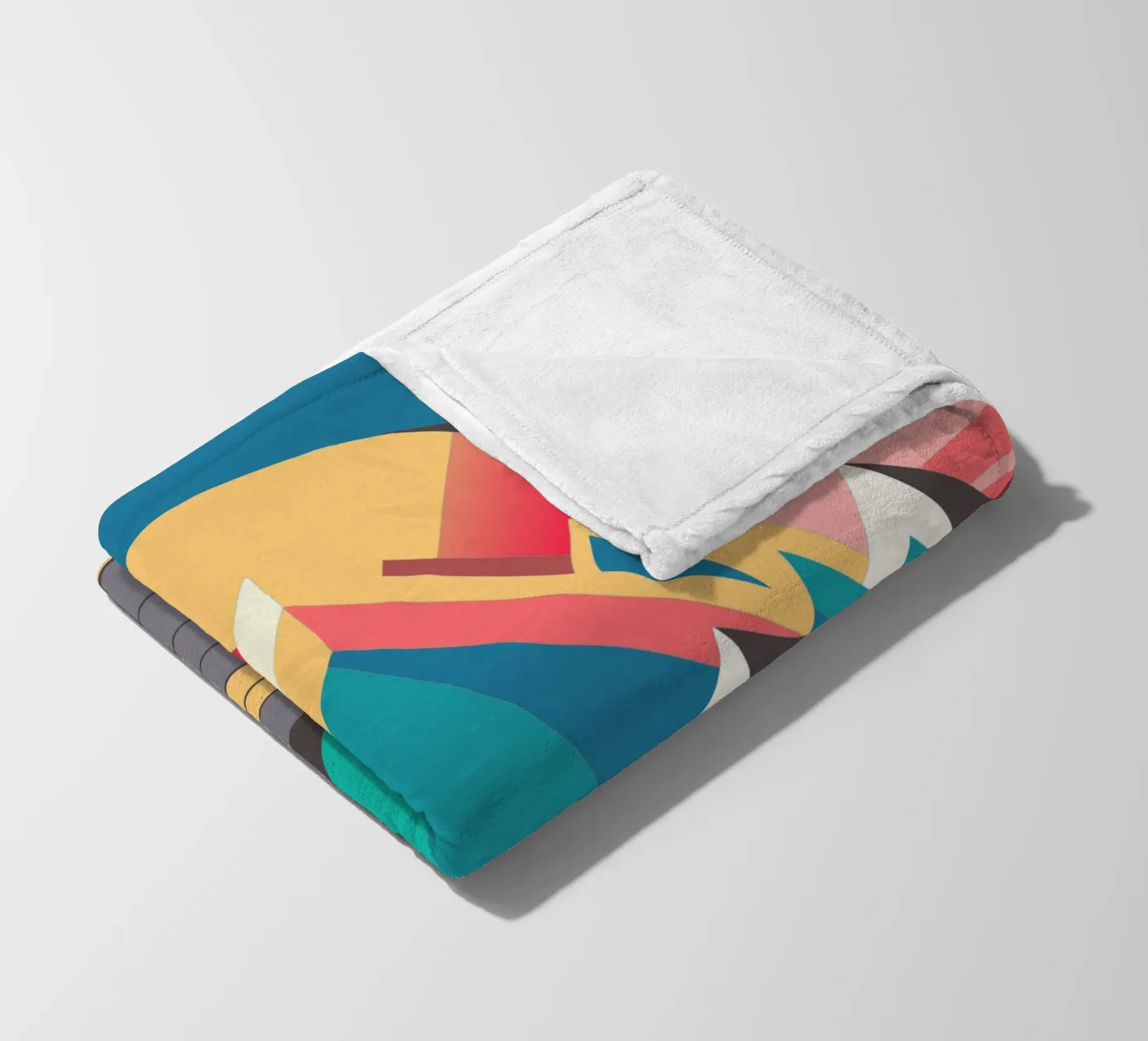 mountain rusty vector fleece blanket by zaidza