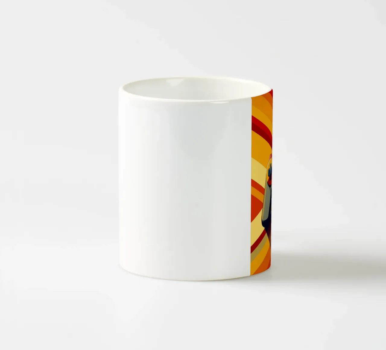 palystation stick vectro tazza in ceramica da zaidza