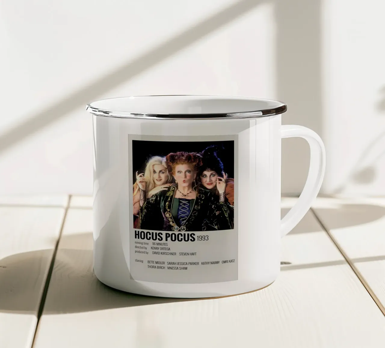 HOCUS POCUS 1993 tazza in smalto da MVFminimalist