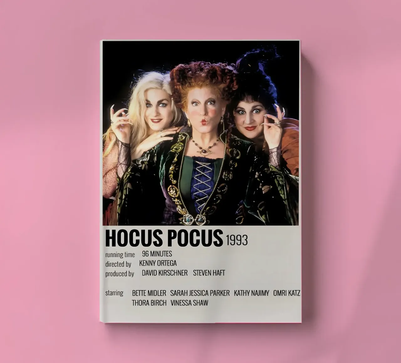 HOCUS POCUS 1993 notebook by MVFminimalist