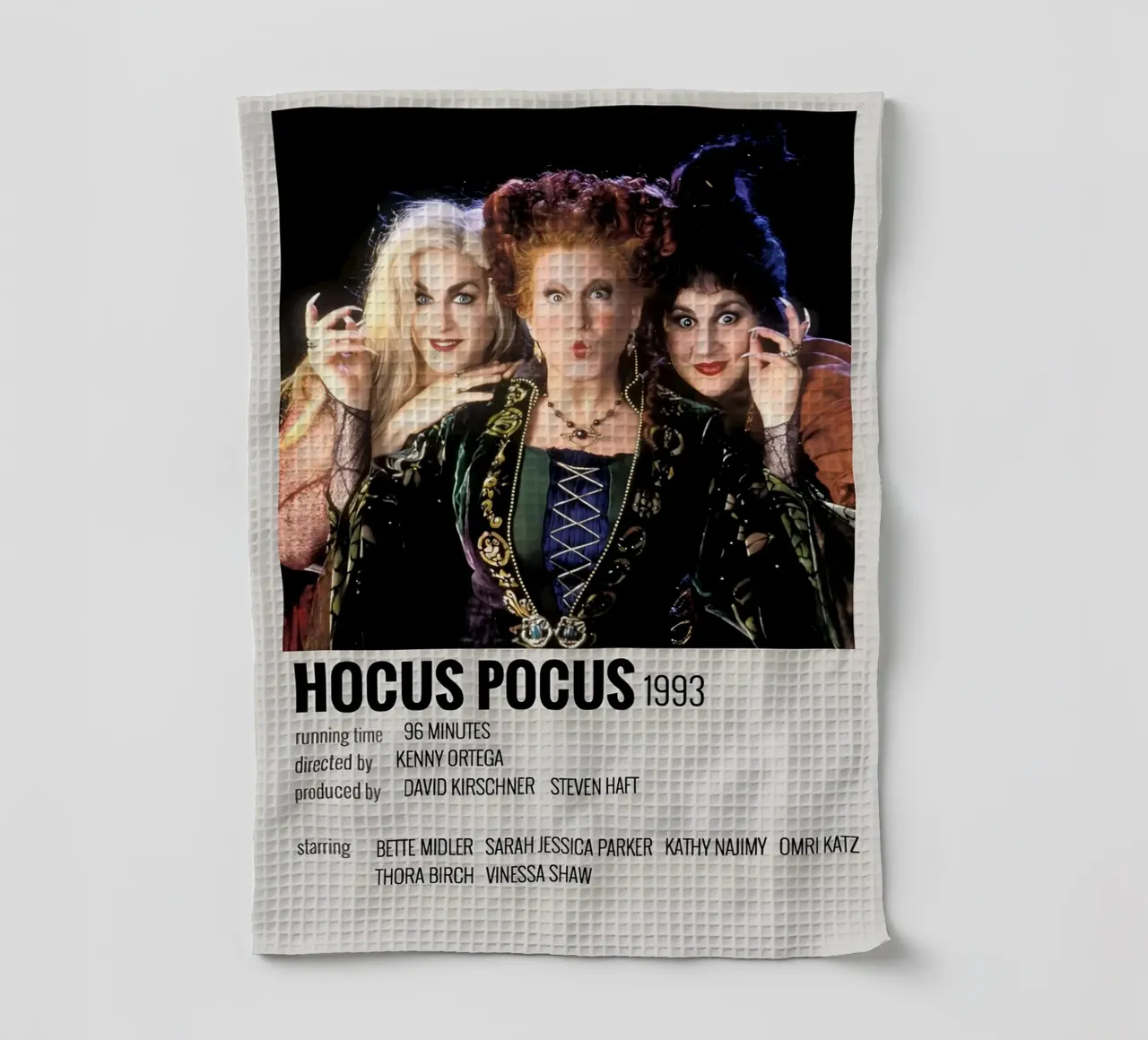 HOCUS POCUS 1993 torchon de MVFminimalist