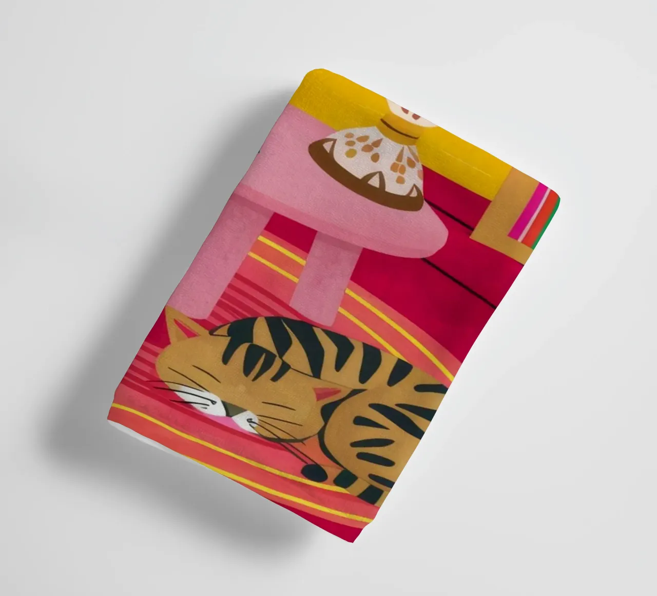 Lampe tigre lecture serviette de bain de Pan Denim