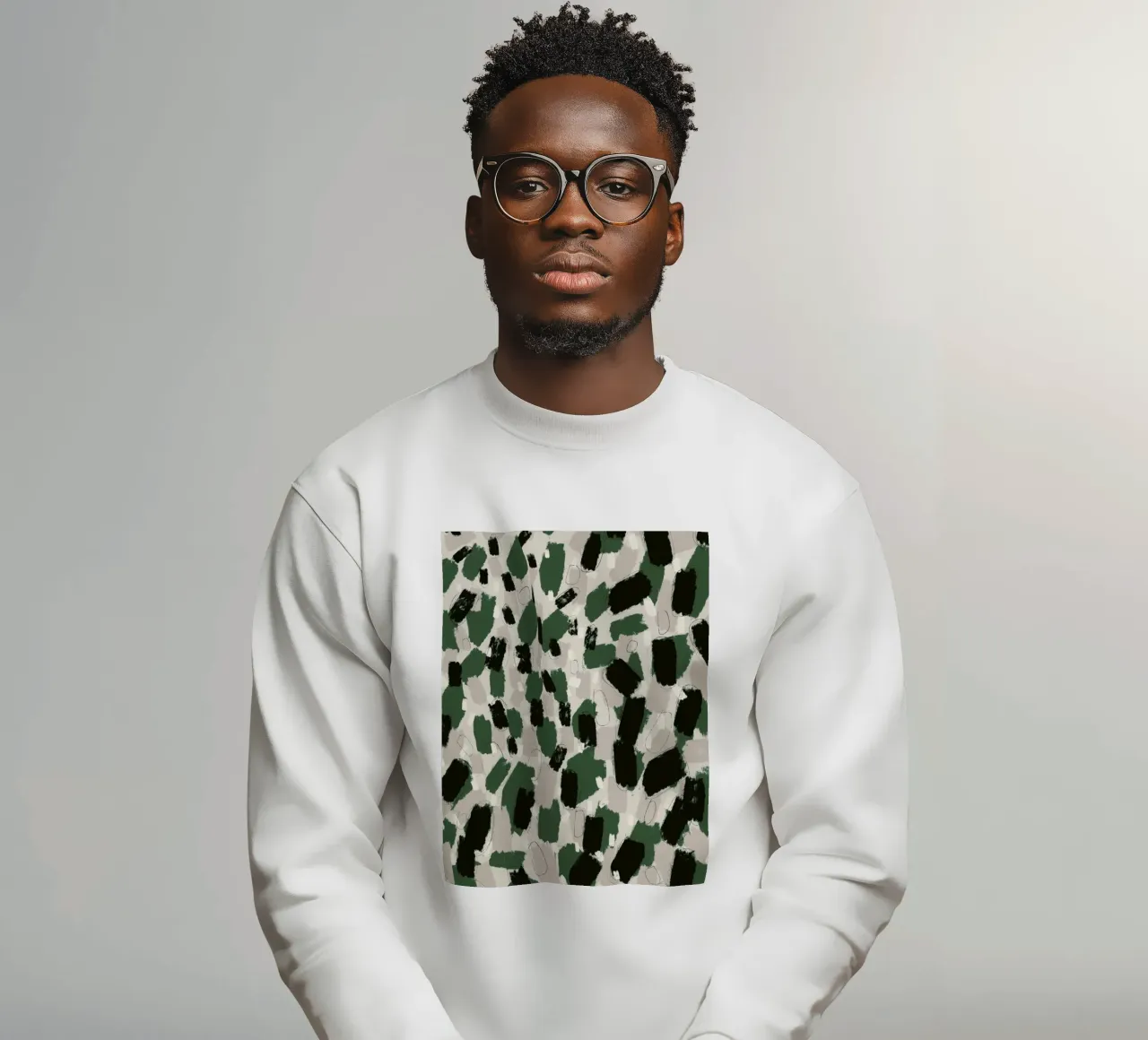 Green Pattern felpa da treechild