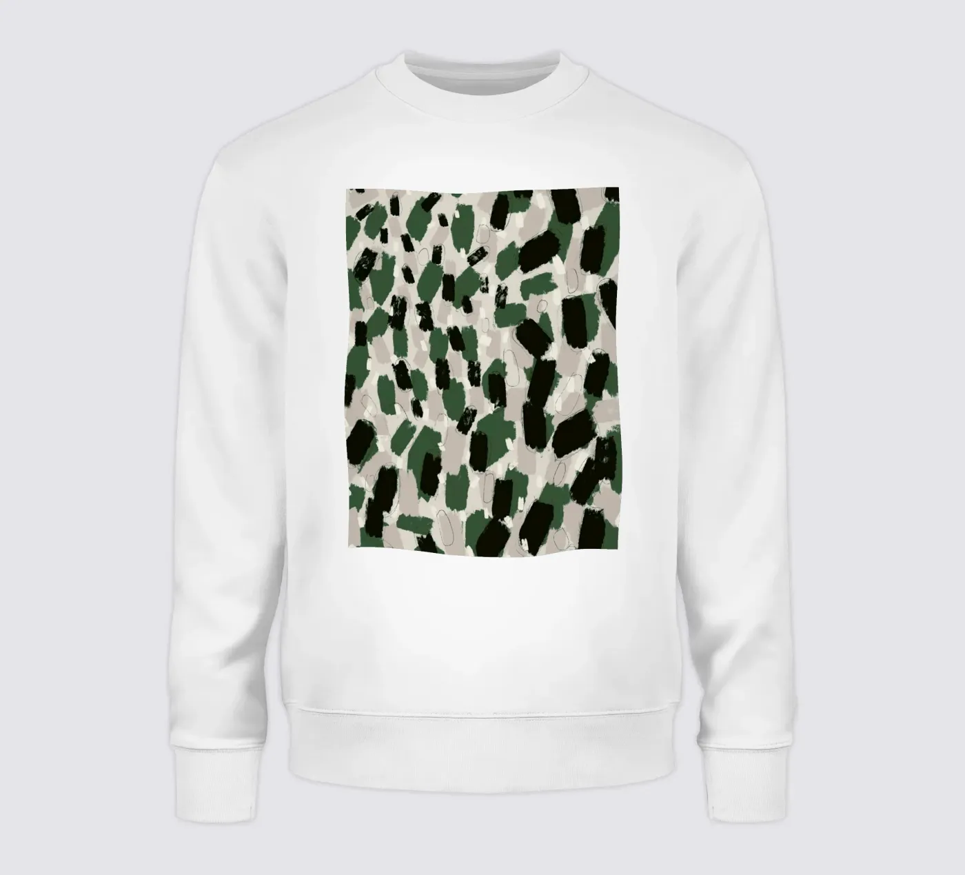 Green Pattern sweat de treechild