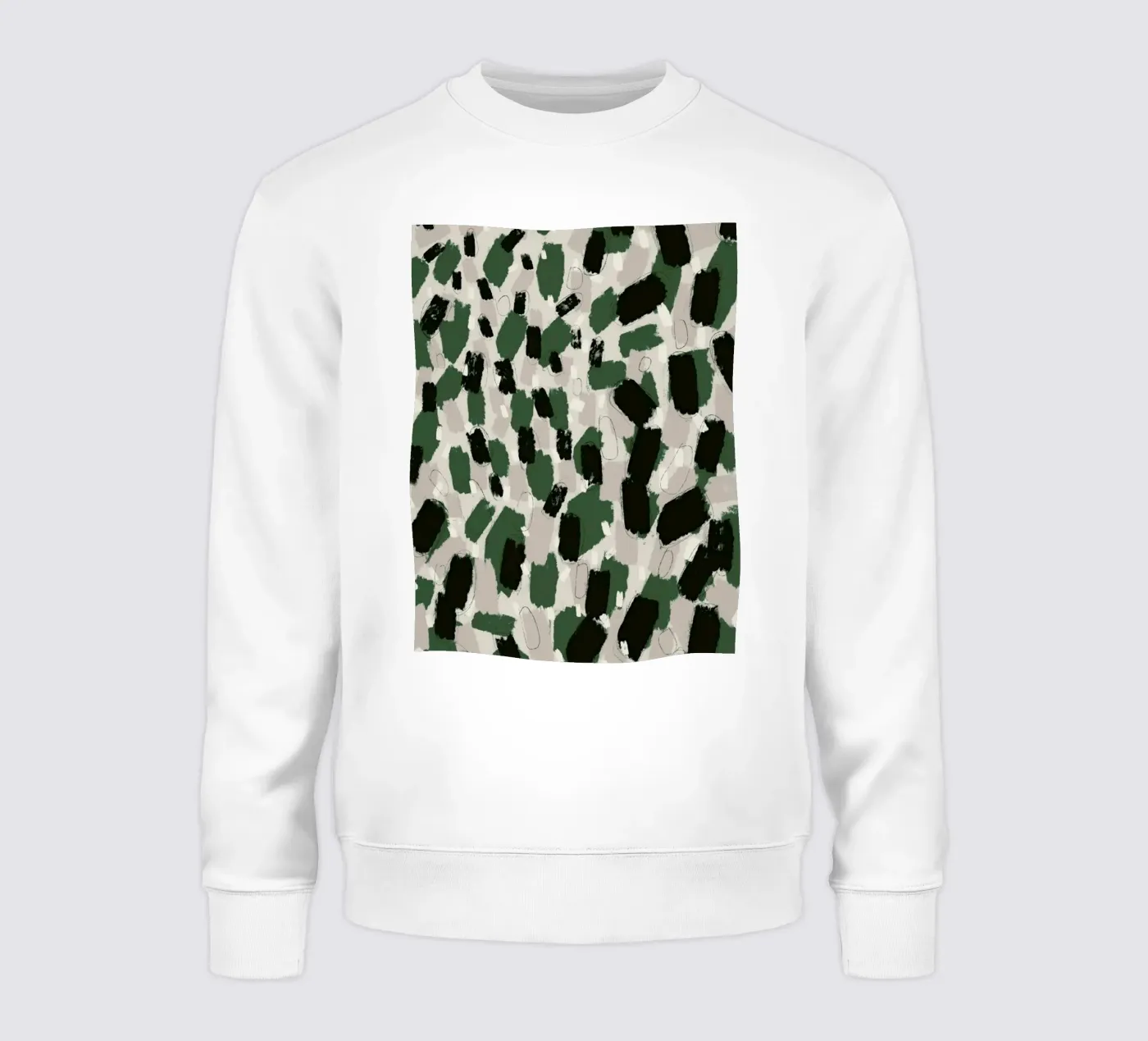 Green Pattern sweat de treechild