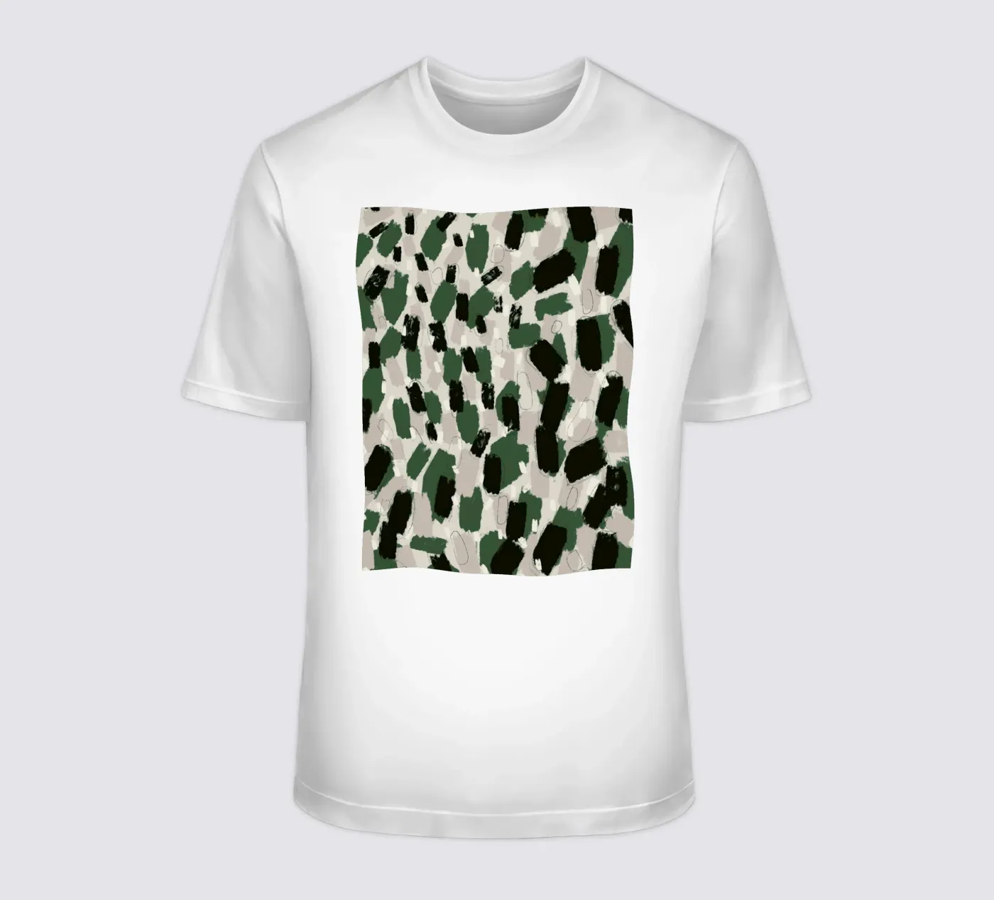 Green Pattern t-shirt da treechild