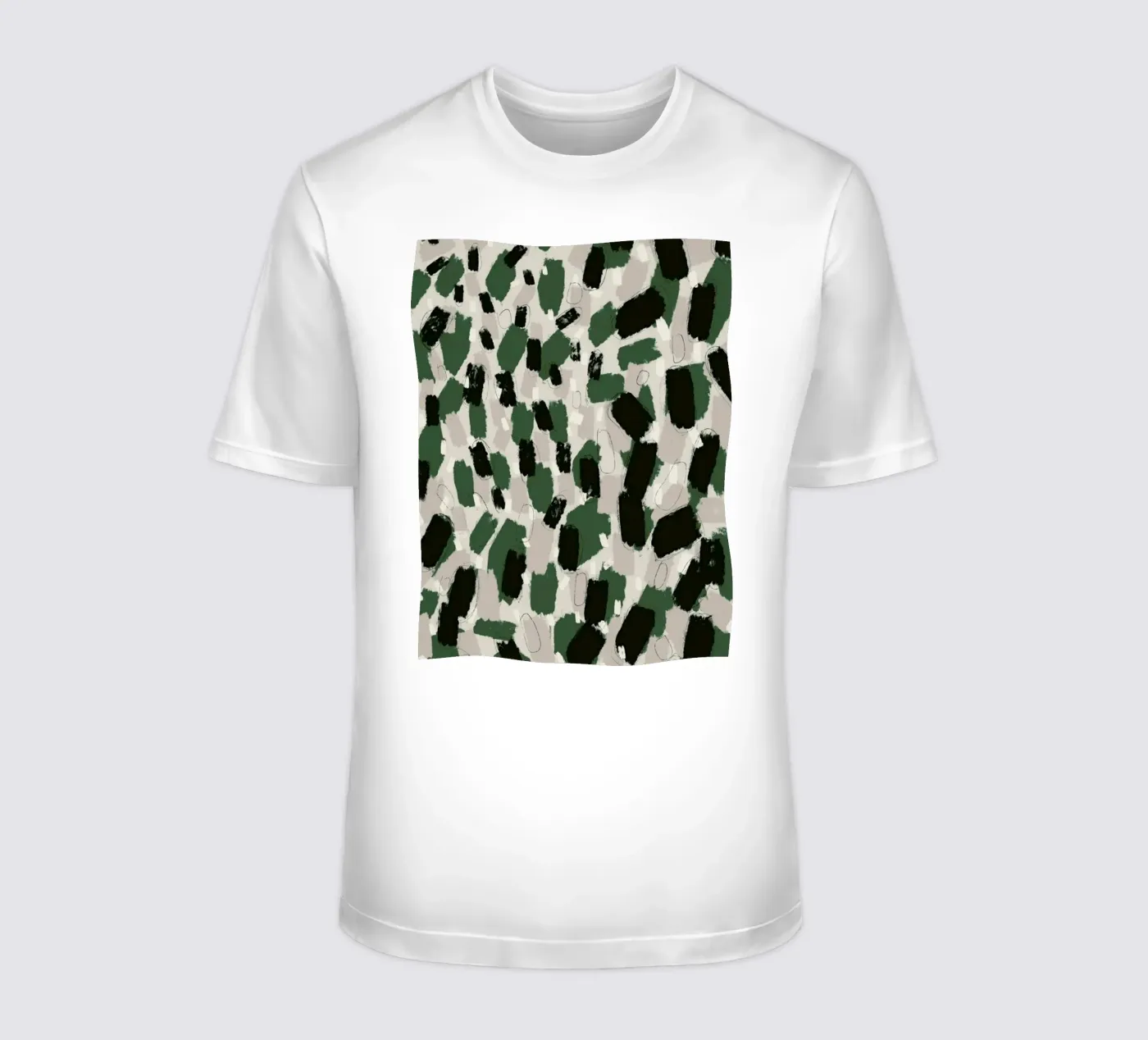 Green Pattern t-shirt da treechild