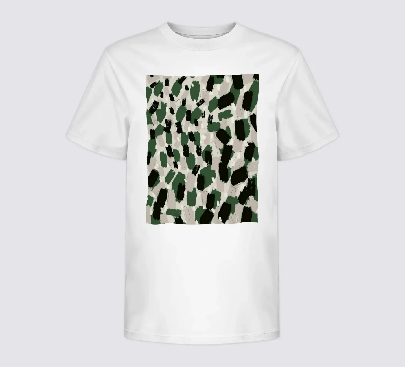 Green Pattern Kinder T-Shirt von treechild