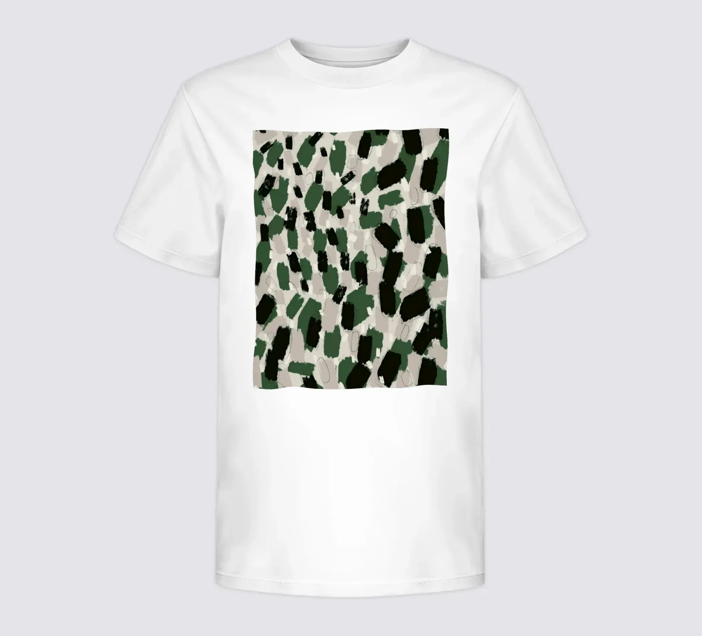 Green Pattern Kinder T-Shirt von treechild