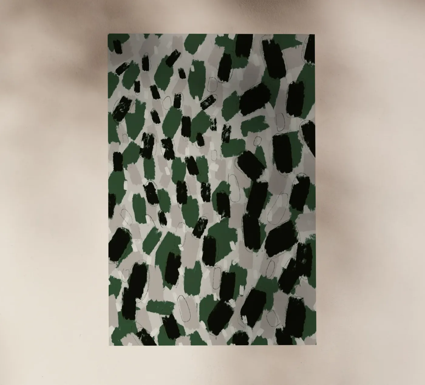 Green Pattern pellicola backlit da treechild