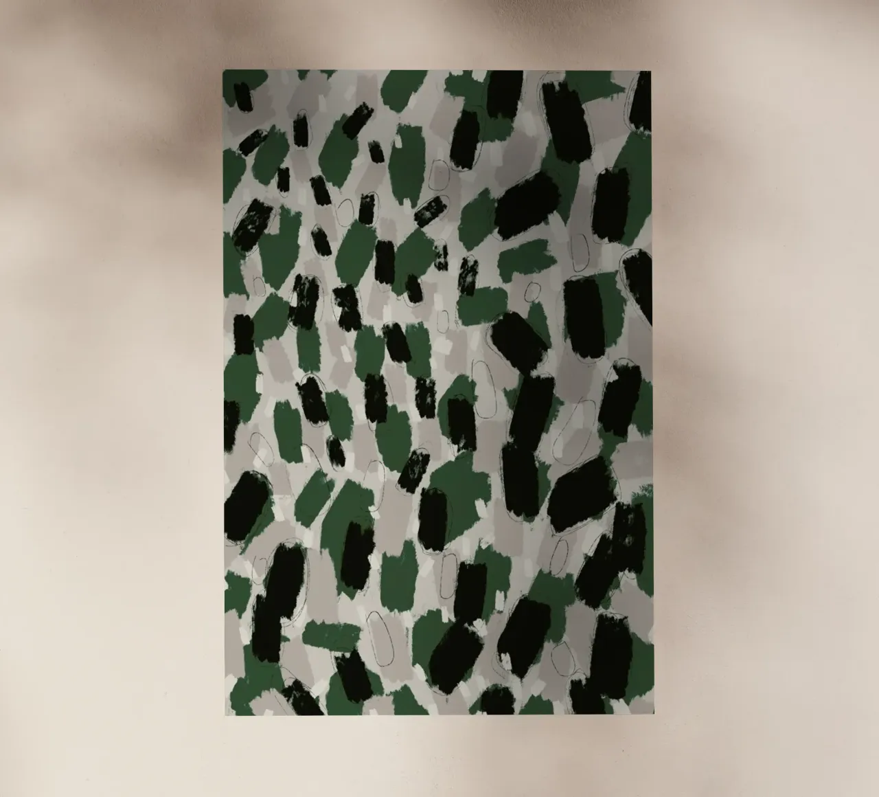 Green Pattern pellicola backlit da treechild