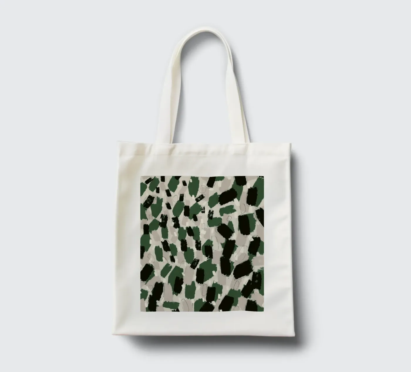 Green Pattern tote bag by treechild