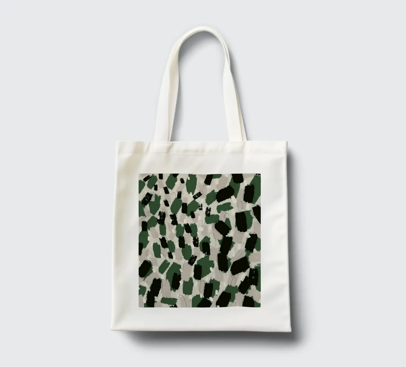 Green Pattern tote bag by treechild