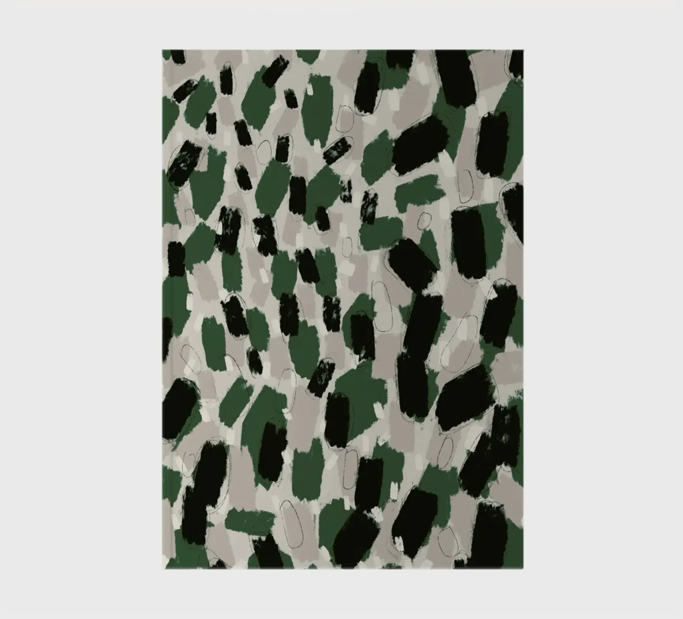 Green Pattern notebook by treechild