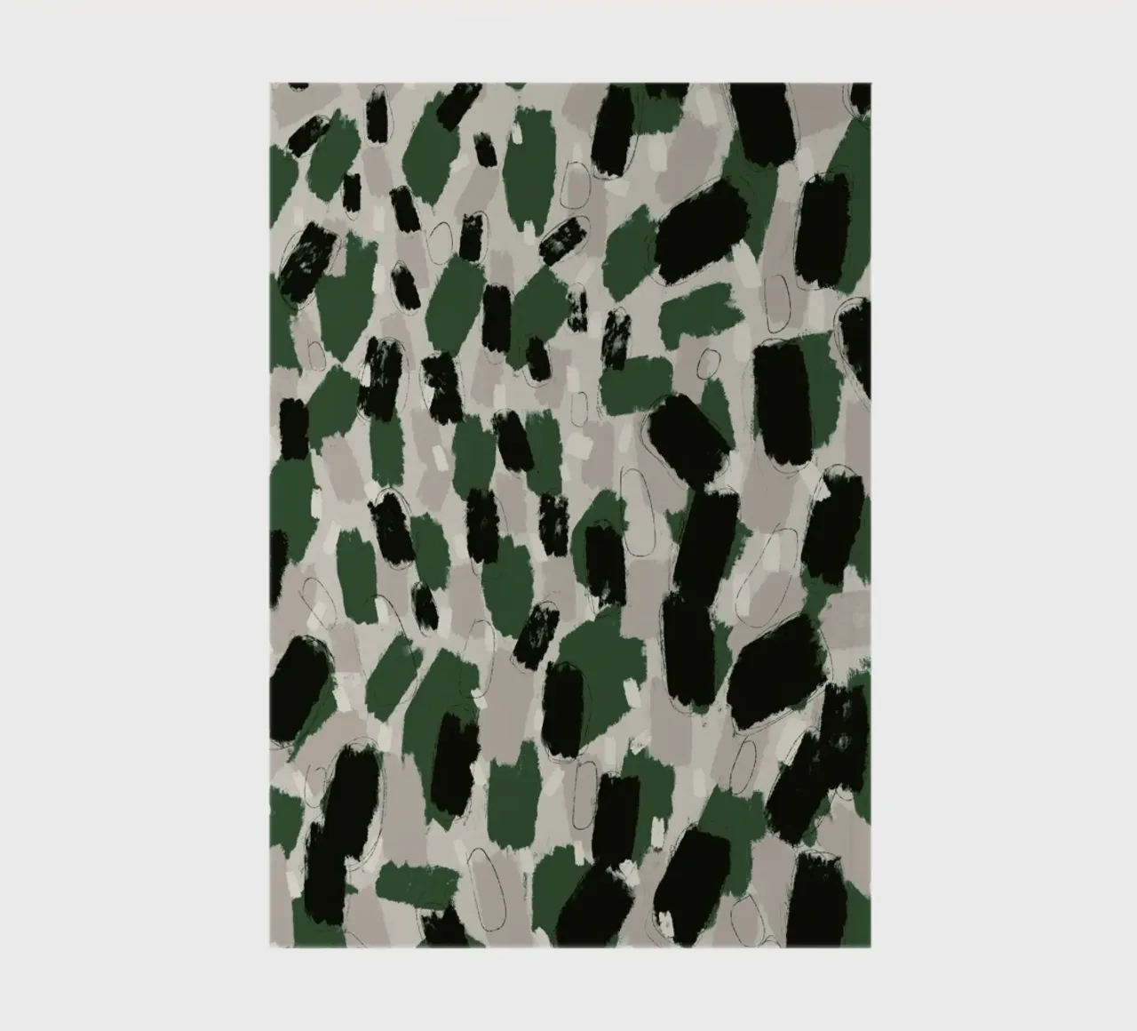 Green Pattern notebook by treechild