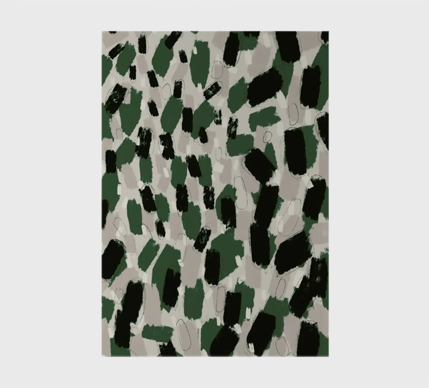 Green Pattern notebook by treechild