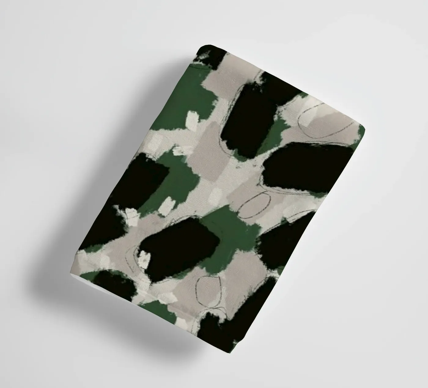 Green Pattern Handtuch von treechild