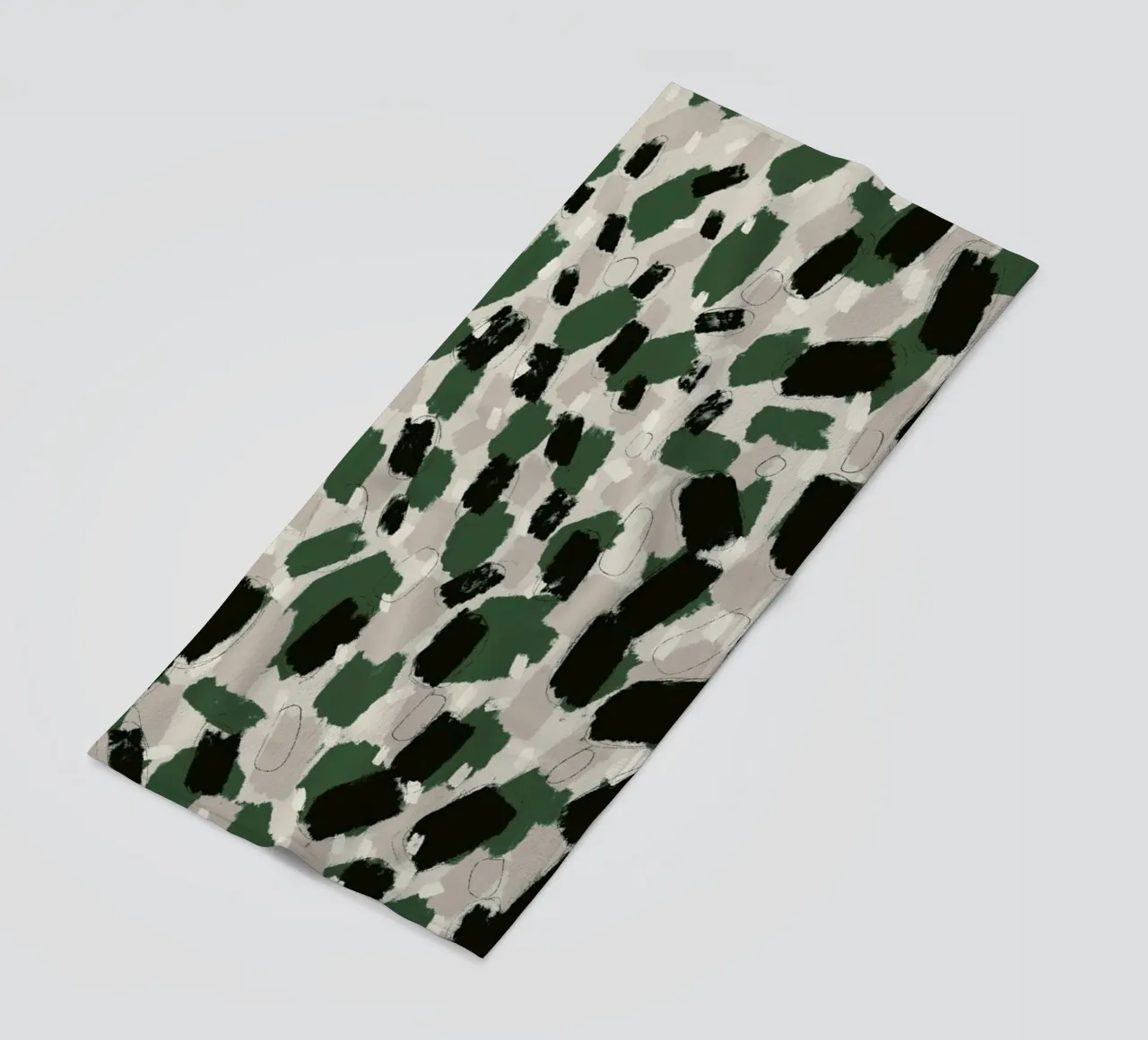 Green Pattern telo mare da treechild