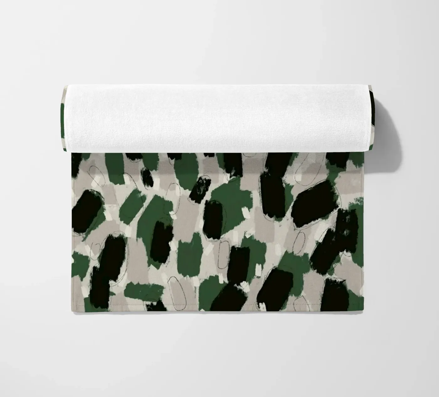 Green Pattern telo mare da treechild