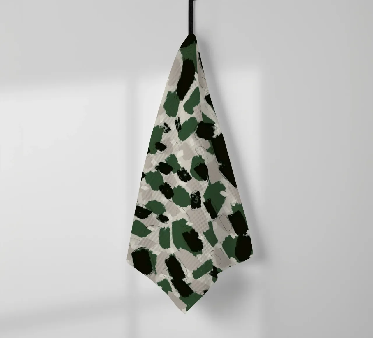 Green Pattern theedoek van treechild